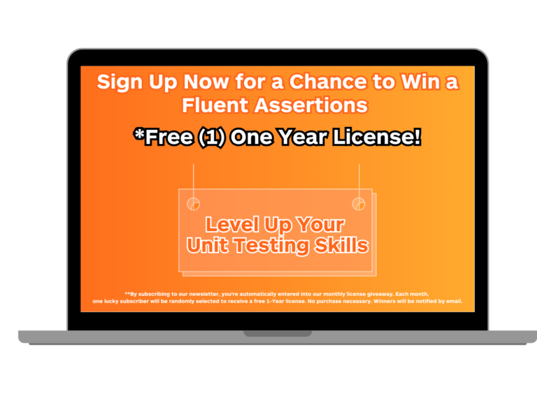 Sign Up For Fluent Assertions Newsletter - Xceed Software
