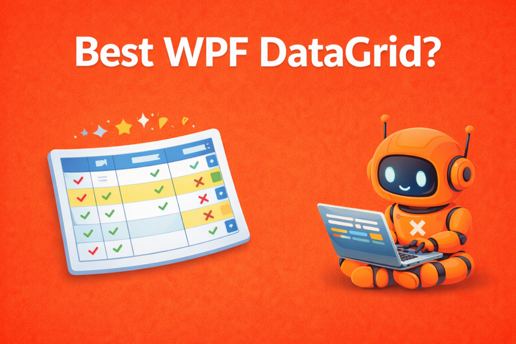 Text Best DataGrid for WPF datagrid Icon